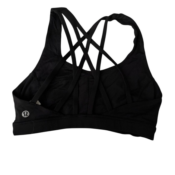 Lululemon Free To Be Serene Bra Black 2 - Picture 5 of 6